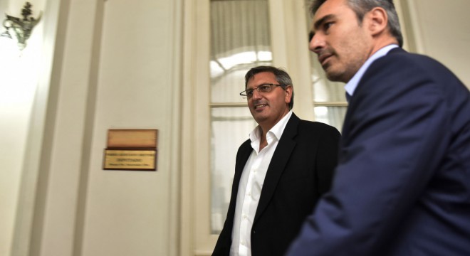 Abarca y Feliú, encabezan el nuevo bloque FpV-PJ. foto: AGLaPlata